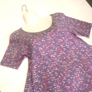 LulaRoe Abstract Perfect T Top
